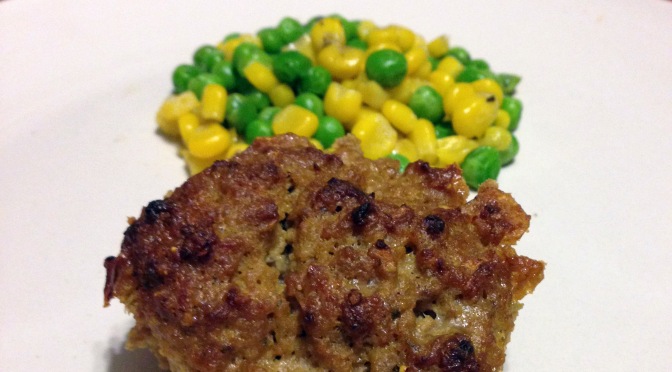 Turkey Meatloaf and Ranch Dip